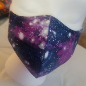 Protective Galaxy sparkle mask